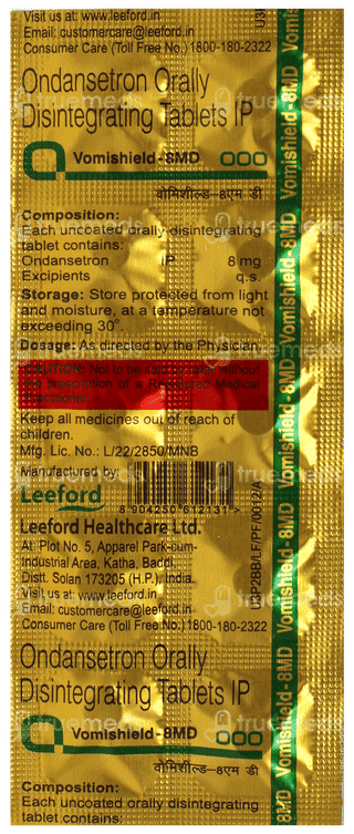 Vomishield 8Md Tablet 10